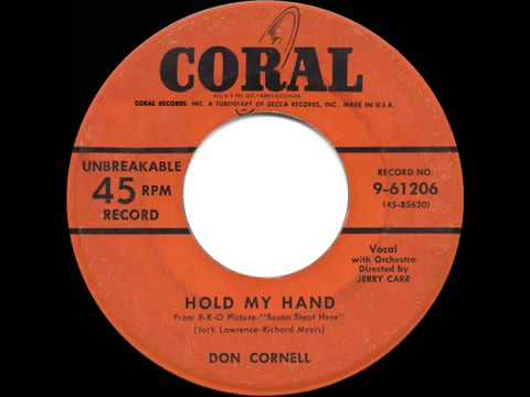 1954 HITS ARCHIVE  Hold My Hand   Don Cornell from Susan Slept Here