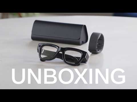 開箱體驗 Meta Ray-Ban Display AI 眼鏡 + Meta Neural Band (Unboxing Meta Ray-Ban Display AI Glasses + Meta Neural Band)