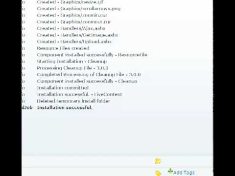 Live Content - Installation | DotNetNuke Module | Mandeeps.com