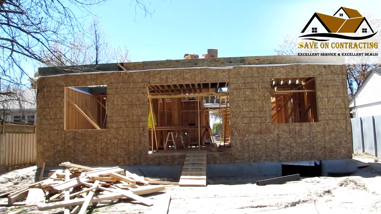 Home Framing Project in Toronto - Framing in Progress