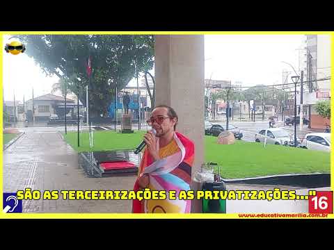 Tv Educativa Profº Cin Falchi Vice Presidente do PSOL no ato contra o Golpismo  e Impunidade s/ ANSTIA Não à PL da Dosimetria 14 de Dezembro de 2.025