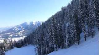 preview picture of video 'Skiing Fernie - Siberia Ridge and Big Bang from the Timber Chair - 23th March 2013'
