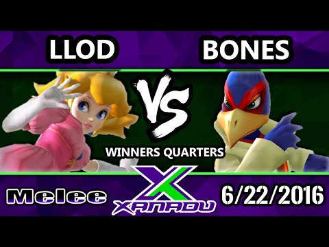 S@X 155 SSBM Winners Quarters - Bones (Falco) Vs. lloD (Peach)