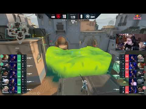 Shroud reacts to Insane Viper play by GAMBIT nAts in VCT Berlin