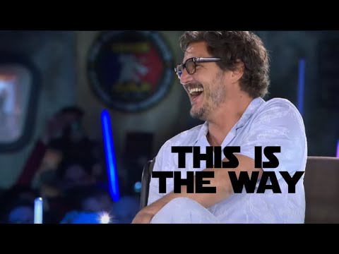 "This Is The Way" Pedro Pascal Says The Line (The Mandalorian) - Star Wars Celebration 2022