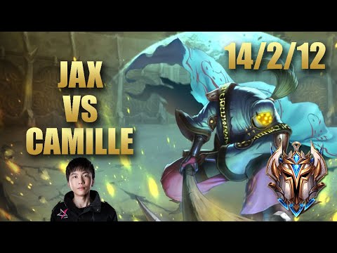J Team Rest Jax Top Vs Camille - KR Challenger Patch 9.20