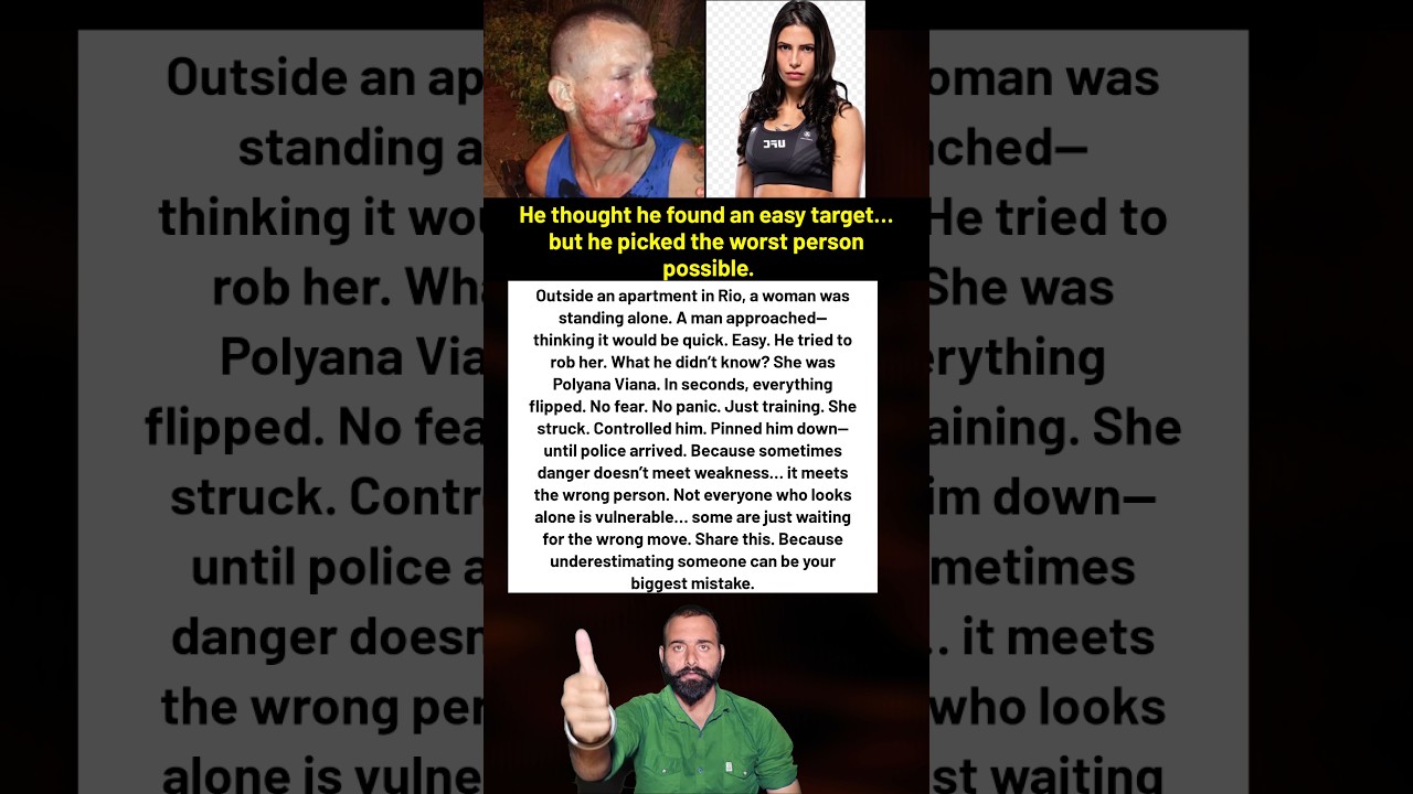 He thought he found an easy target... but he picked the worst person possible.