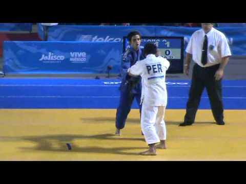 Judo Panamericano 2011   Alejandro Clara   ARG  vs Daniel Vizcarra  PER    73 Kg