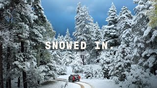 Flagstaff UNEXPECTED First SnowFall | 2023 Chevy Colorado Off Road Camping