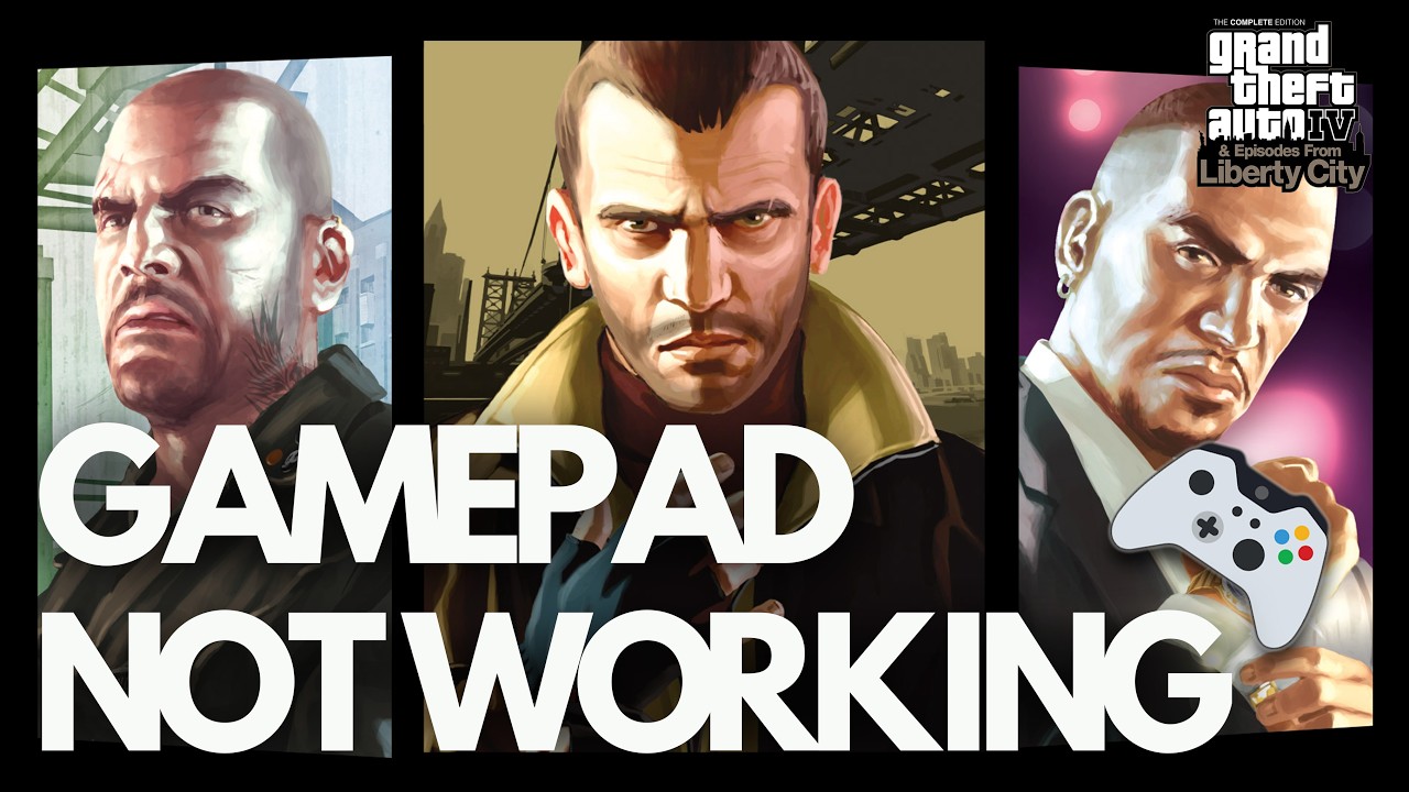 GTA IV: The Complete Edition: Gamepad / Controller Not Working / Not Detected on Steam PC🎮