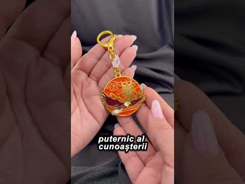 Amuleta Feng Shui Vultur stralucitor al invataturii