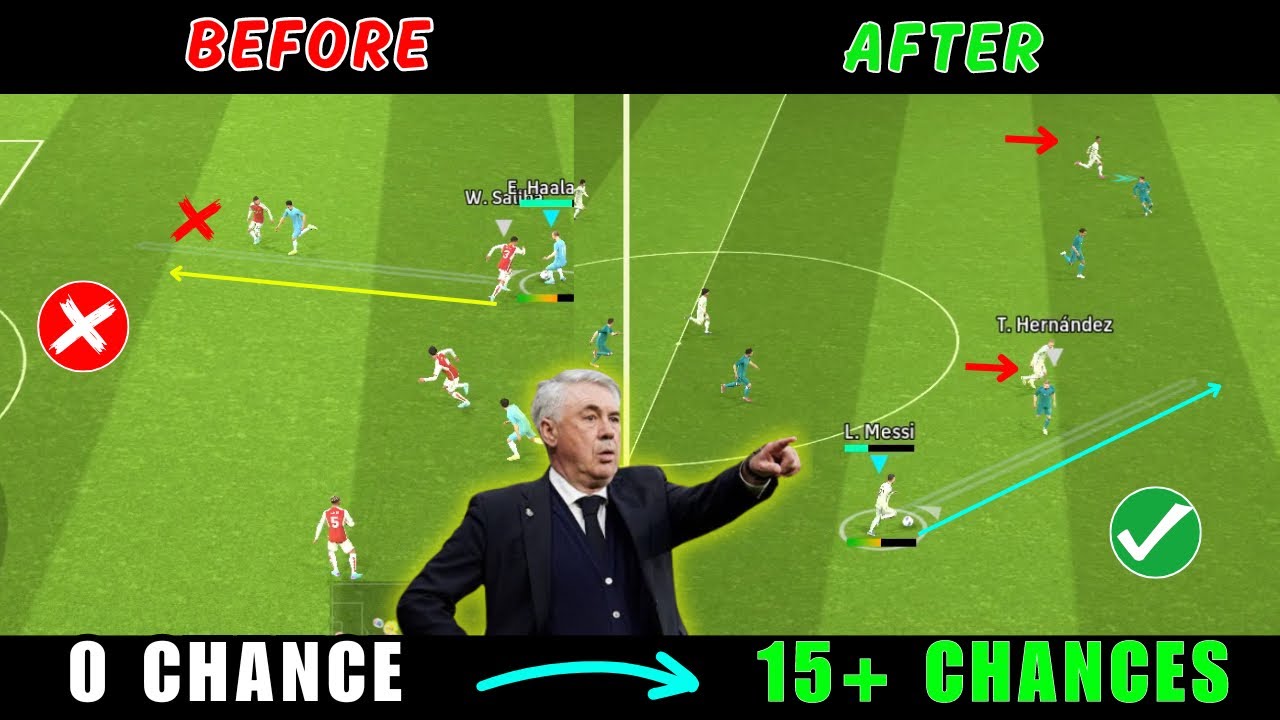 4 New Tips ✨To INSTANTLY Improve Your Attacking in Final Third 🔥|| eFootball 2024 #efootball
