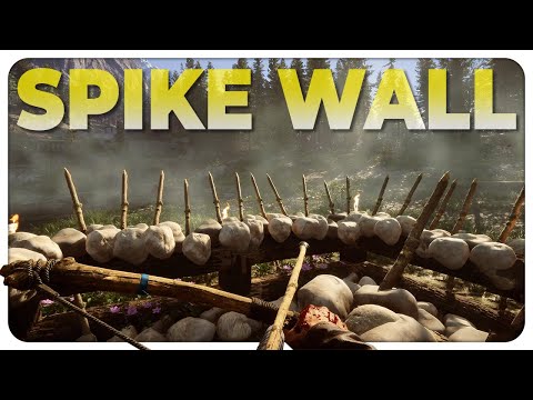 How To Build the ULTIMATE Spike Wall - Sons of the Forest Base Building