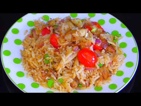 Grilled Chicken Fried Rice with Shrimp Paste : Thai Recipe