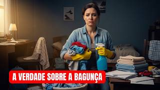 Por Que Algumas Casas Vivem em Bagunça? A Raiz Espiritual Que Ninguém Explica