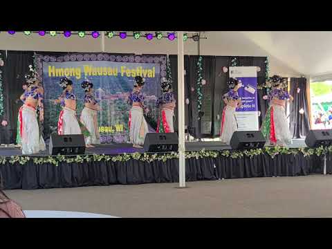 Nkauj Ntxhee Yees dance competition in Wausau Festival  8/1/2021 Day 2