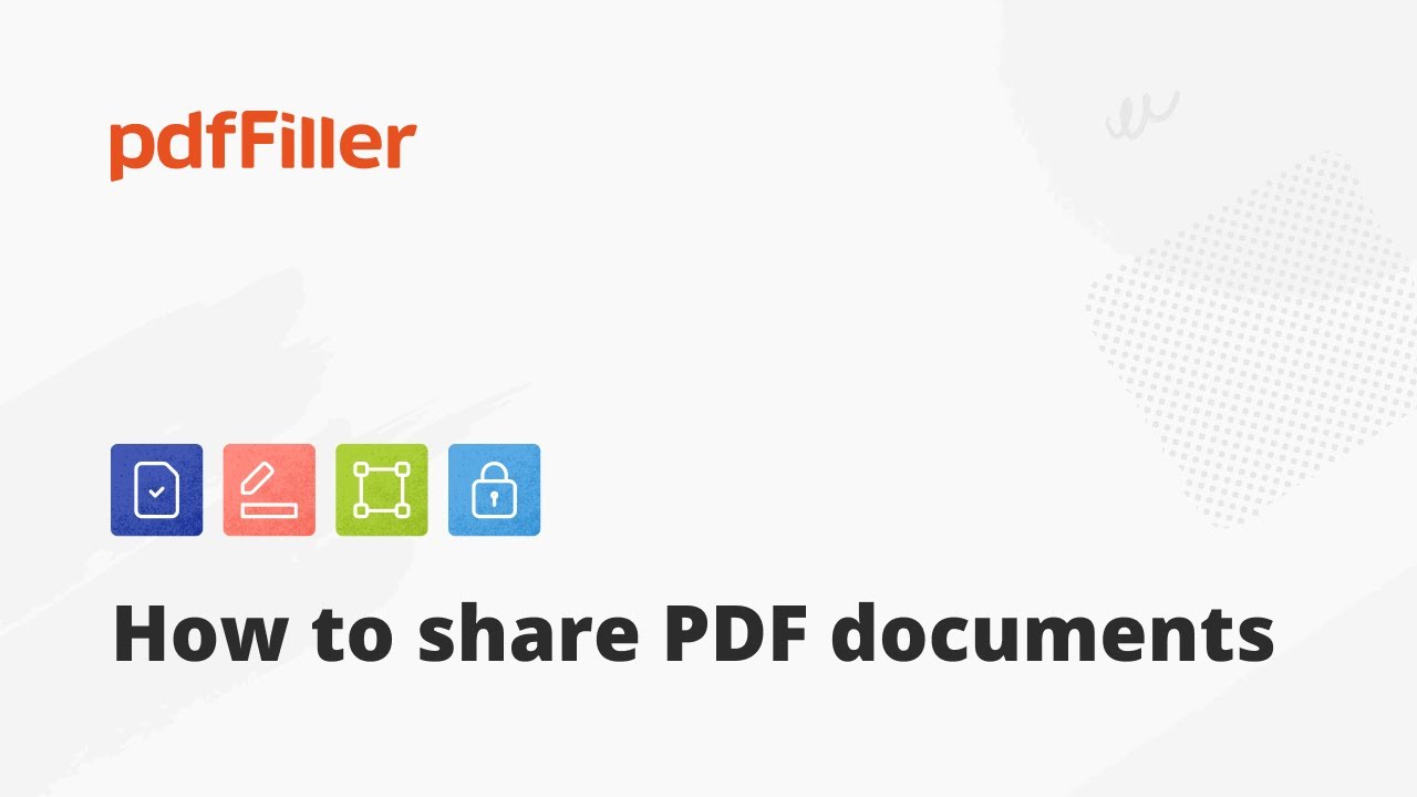 How to Share Access to a PDF Document