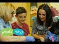 My Son Is Anxious About His Blood Test Preparing In The Play Hospital
