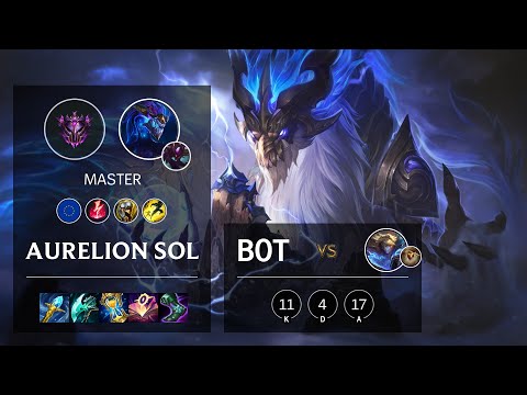 Aurelion Sol Bot vs Ezreal - EUW Master Patch 11.4