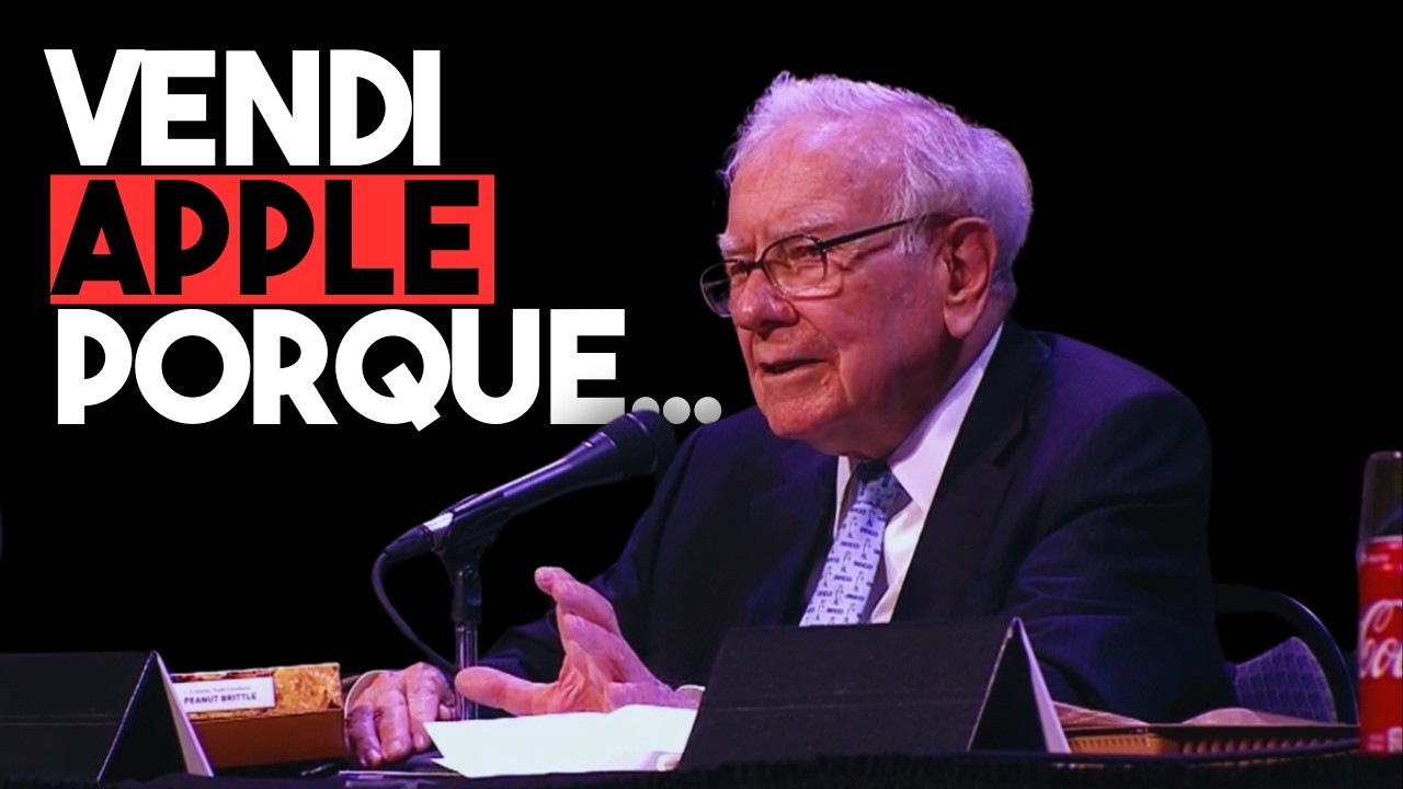 VERDADE SOBRE A VENDA DE AÇÕES DA APPLE! Warren Buffett (DUBLADO)