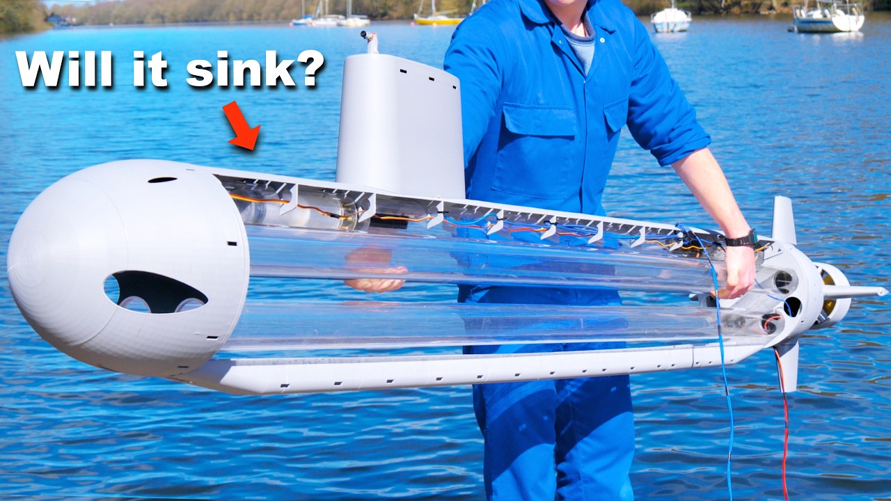 Giant RC Submarine