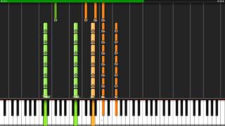 Selfless, Cold and Composed - Ben Folds Five - Synthesia Piano Tutorial