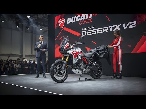 FIRST LOOK!! : 2026 ALL-NEW DUCATI DesertX V2 INTRODUCED! - LIGHTER, FASTER & NO MORE DESMO!