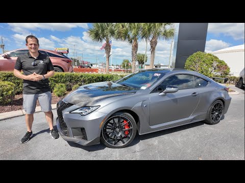 The Lexus RC F Track Edition is a better V8 performance car than a 2026 Mustang Dark Horse