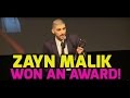 Zayn Malik thanks One Direction in acceptance ...