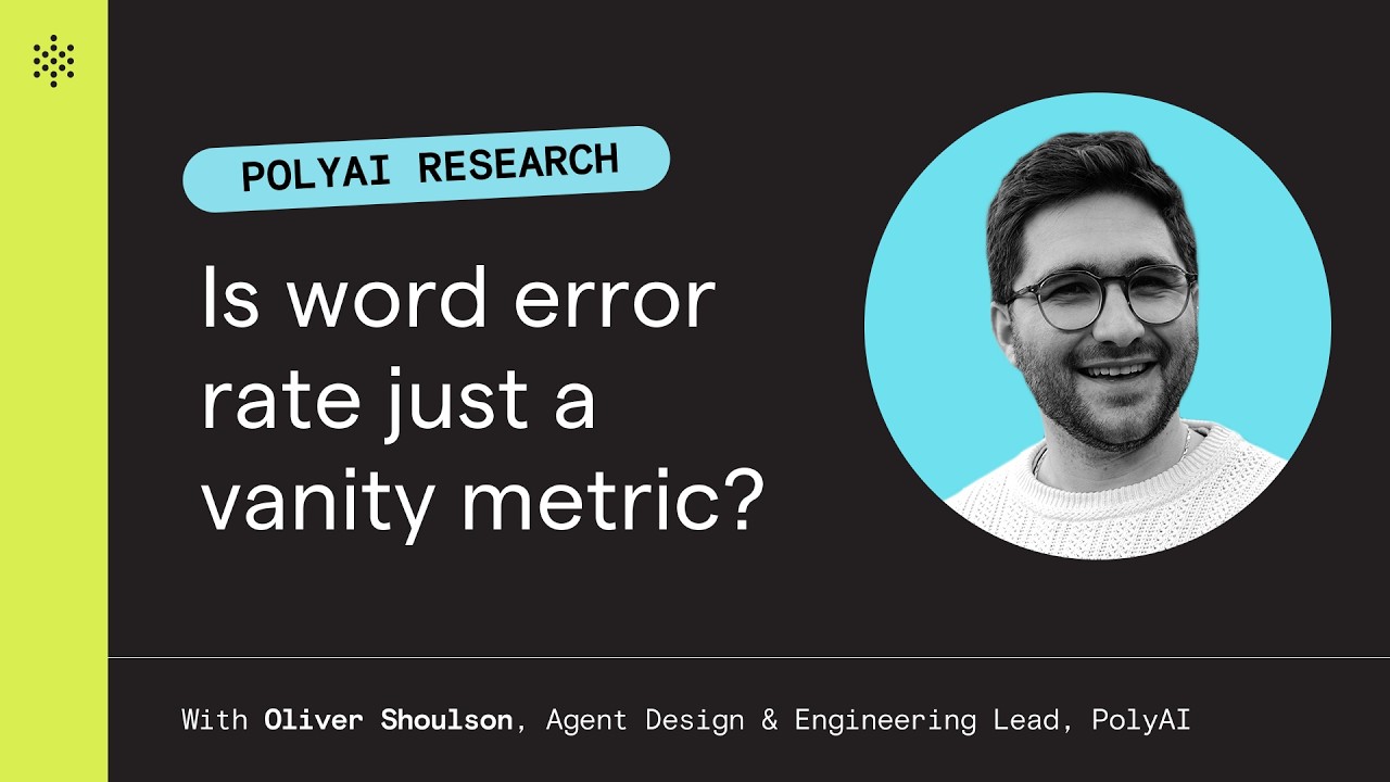Is word error rate just a vanity metric?