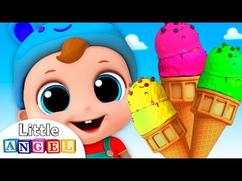 Ice Cream Song | Nursery Rhymes by Little Angel Video