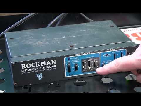 Rockman Distortion Generator 1987 Black original case image 5