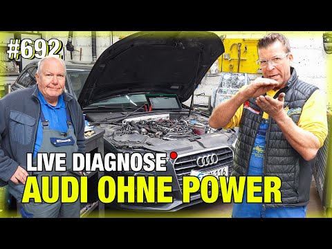 Audi A4 without POWER! 👎 LIVE DIAGNOSTICS! Boost pressure sensor? | Wheelchair tricycle with tire...