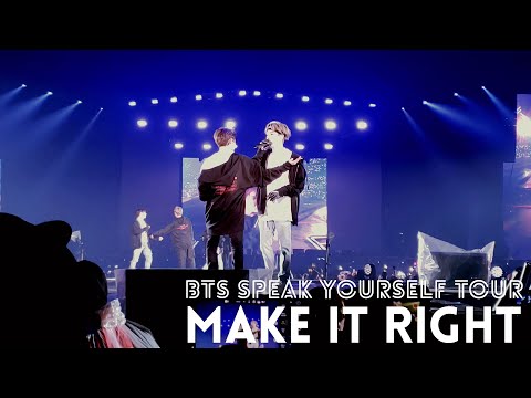190511 (Make It Right) BTS 'Speak Yourself Tour' Soldier Field Chicago Day 1