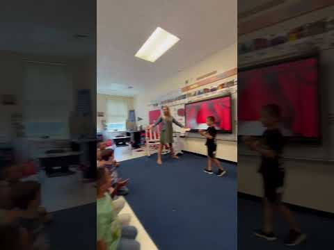 First grade class talent show!