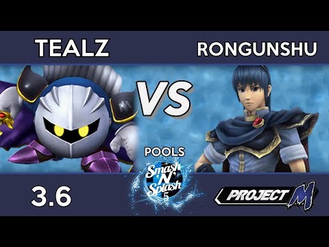 Tealz (MK) vs Rongunshu (Marth) - Smash 'N' Splash 5 Pools