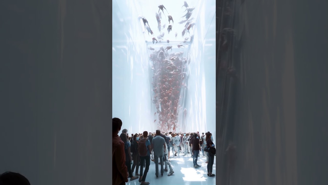 Are these inter dimensional captured beings Art or a mistake to display at a Museum?