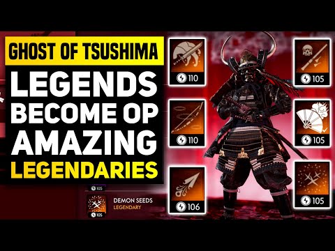 All Legendary Gear in Ghost of Tsushima Legends | Ghost of Tsushima Legends Tips!
