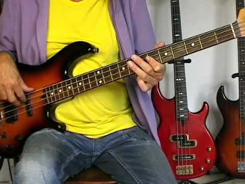 Marshall Hain  - Dancing In The City - Bass Cover