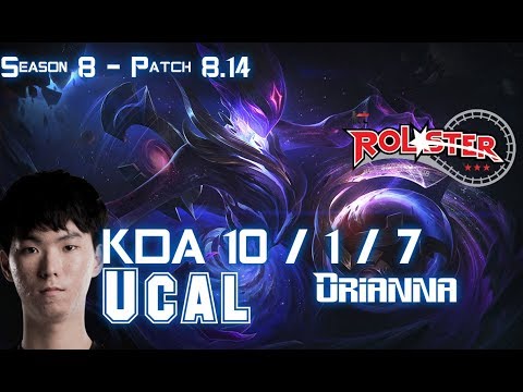 KT Ucal ORIANNA vs ZOE BOT Lane - Patch 8.14 KR Ranked