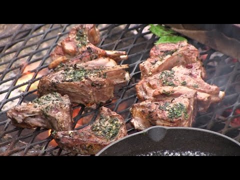 Pesto Rubbed Goat, Cherry Jubilee Dessert & Bluegrass Nachos