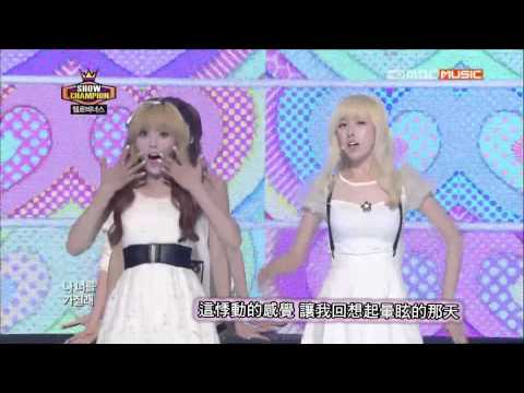 [HD][1080P][中字] 130206 MBC  show champion Hello Venus - Romantic love