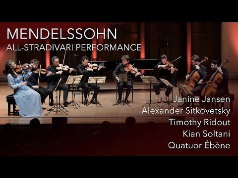 Felix Mendelssohn (1809-1847) - Octet, Op. 20 - All-Stradivari instrument performance