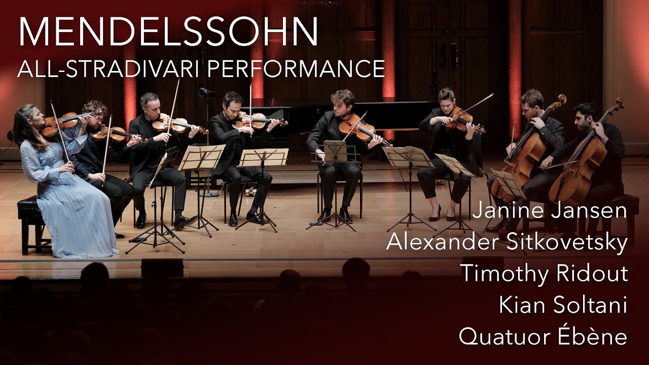 Mendelssohn - Octet, Op. 20 - All Stradivari instrument performance
