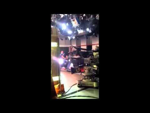 Backstage During E! Fashion Police [ChelseaKane.com]