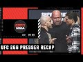 Reaction to the UFC 266 Press Conference | ESPN MMA