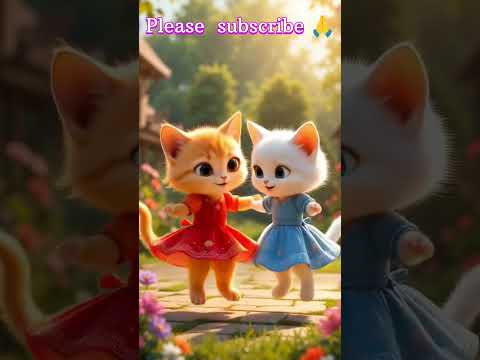 cat and rabbit dansce 😺 cartoon Dance #cartoondance #cartoon #cartoons #shorts #short #shortsviral