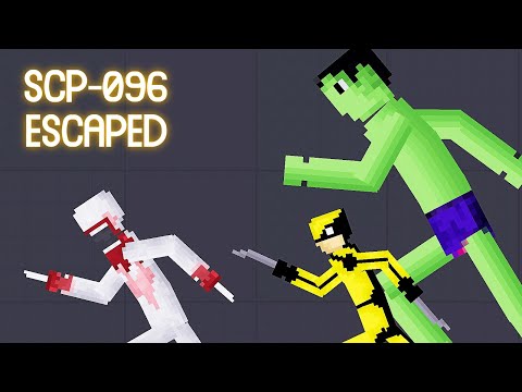 Hulk and Wolverine chasing escaped SCP-096 [Zebra Gaming TV] People Playground