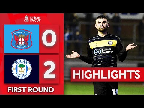 Stoppage-Time Drama! | Carlisle United 0-2 Wigan Athletic | First Round | Emirates FA Cup 2024-25