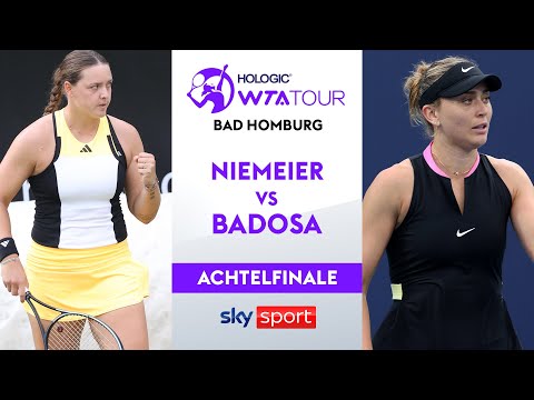 Niemeier vs. Badosa - Achtelfinale | Bad Homburg Open 2024 | Highlights - Sky Sport Tennis